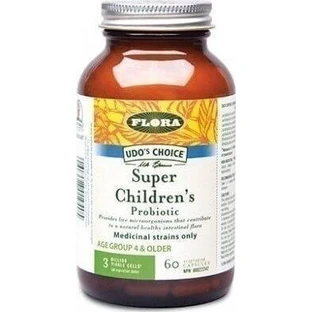 Flora Super Children Probiotic Пробіотики для дітей 60 рослинних капсул