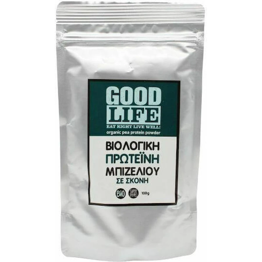 Vio Agros Good Life Good Life Гороховий протеїн Органічний протеїн без глютену та лактози 100гр: ціни та характеристики