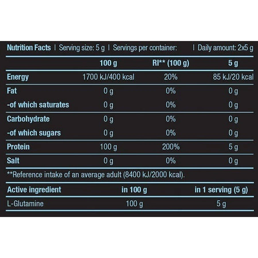Biotech USA 100% L-Glutamine 240gr Без смаку: ціни та характеристики