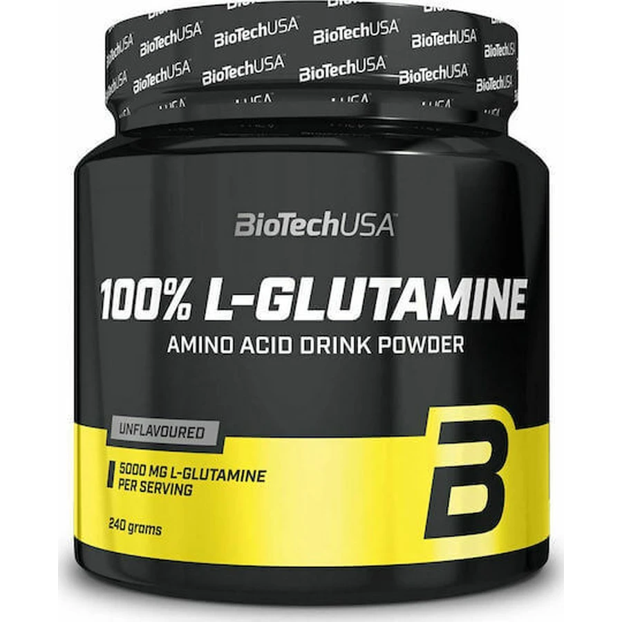 Biotech USA 100% L-Glutamine 240gr Без смаку: ціни та характеристики