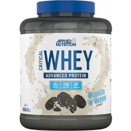 Applied Nutrition Critical Whey Сывороточный протеин Whey Protein без глютена со вкусом печенья и сливок 2 кг: цены и характеристики