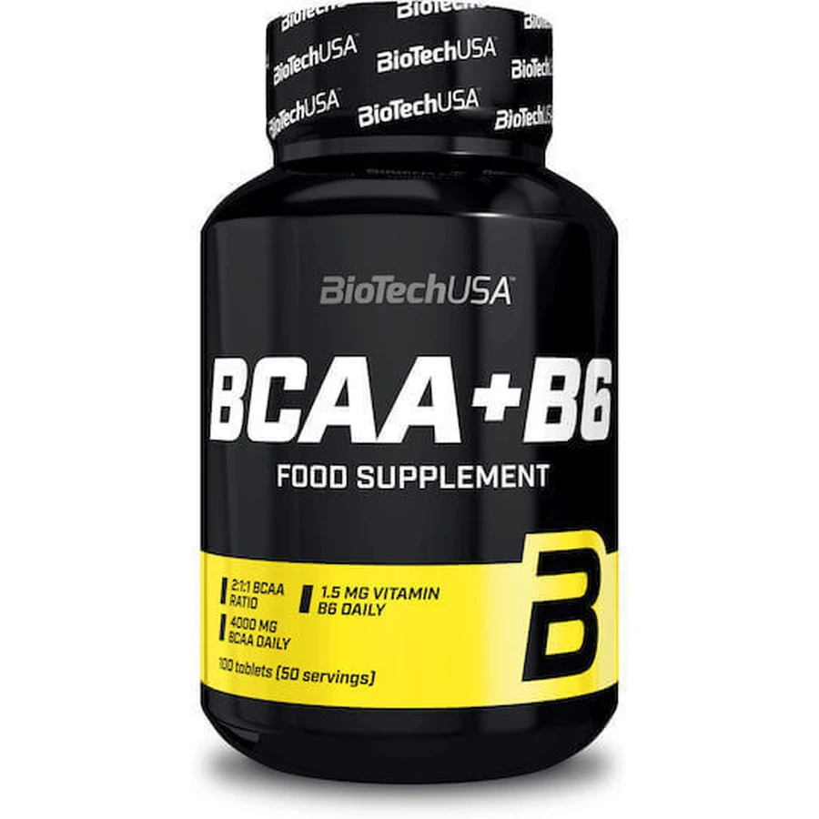 Biotech USA BCAA+B6 4000 мг 100 таблеток: цены и характеристики