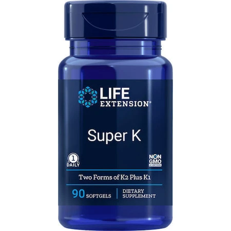 Life Extension Супер вітамін К для здоров'я яєць 90 м'яких гелів: ціни та характеристики