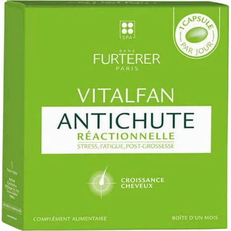 Rene Furterer Vitalfan Antichute Antichute Reactionnelle Пищевая добавка Special 30 капс: цены и характеристики