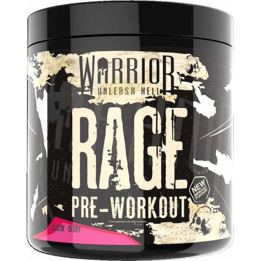 Warrior Rage Pre Workout Speciality Food Supplement 392gr Blazin' Berry - Blackberry Smoked: цены и характеристики
