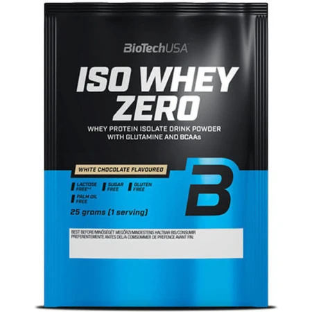 Biotech USA Iso Whey Сывороточный протеин Zero Whey Protein со вкусом белого шоколада 25гр: цены и характеристики