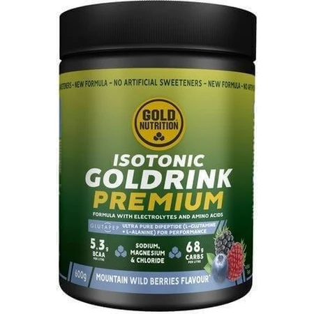 Gold Nutrition Изотоник Goldrink Premium Mountain Wild Berries 600гр: цены и характеристики