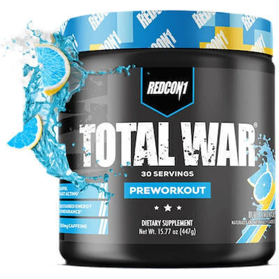Redcon1 Total War 320mg Предтреніровочна добавка 426gr Blue Lemonade: ціни та характеристики