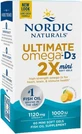 Nordic Naturals Ultimate Omega-D3 риб'ячий жир 1120 мг 60 м'яких гелів Лимон