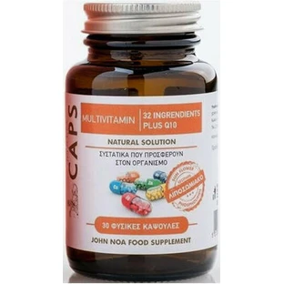 John Noa Caps Multivitamin Plus Q10 Мультивітамінний комплекс для підвищення енергії та імунітету 30 капс.