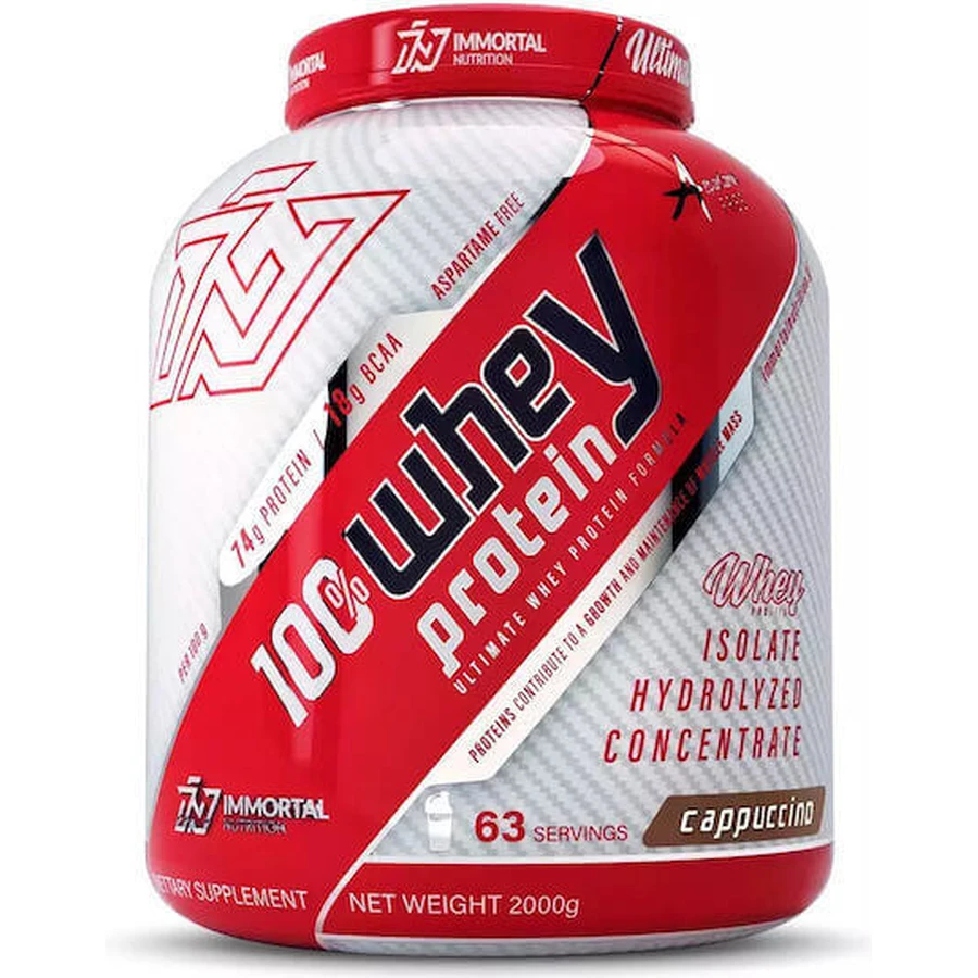 Immortal Nutrition 100% Whey Protein Сывороточный протеин со вкусом капучино 2 кг: цены и характеристики