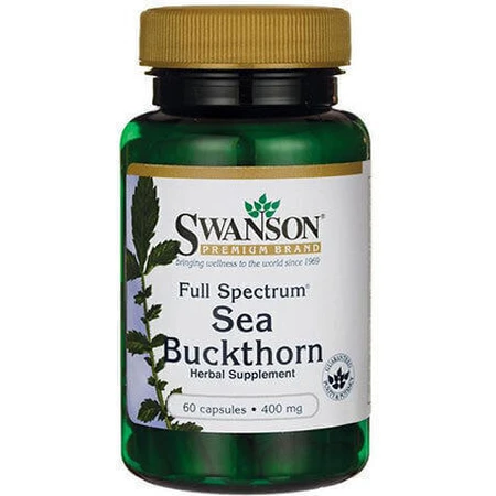 Swanson Full Spectrum Sea Buckthorn 400mg 60 caps: цены и характеристики
