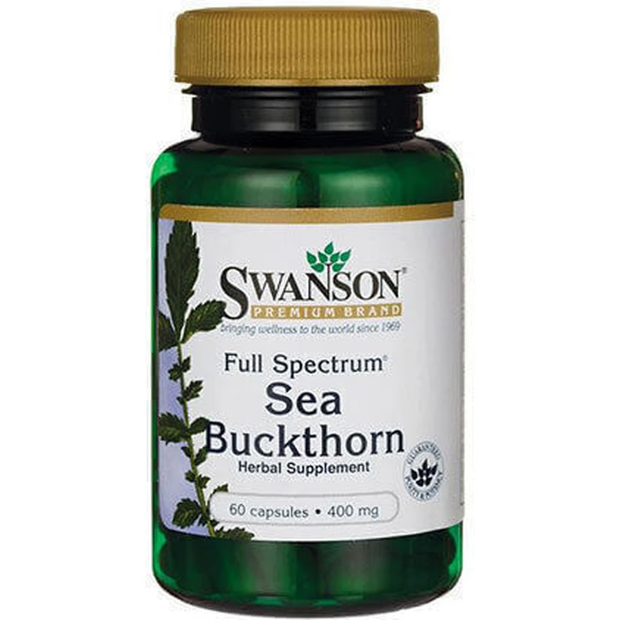 Swanson Full Spectrum Sea Buckthorn 400mg 60 caps: цены и характеристики
