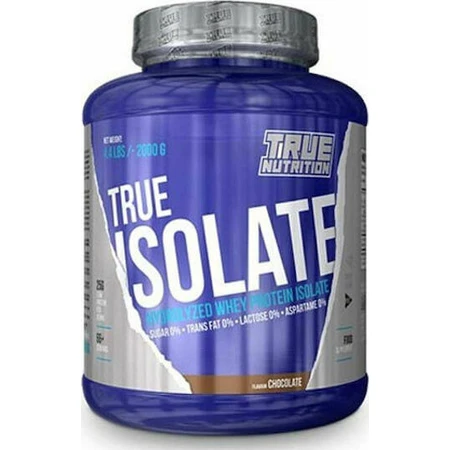 True Nutrition True Isolate Whey Protein Сывороточный изолят без лактозы со вкусом ванили 2 кг: цены и характеристики