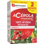 Forte Pharma Витамин C для укрепления иммунитета, кожи и антиоксидантного действия 60 жевательных таблеток: цены и характеристики