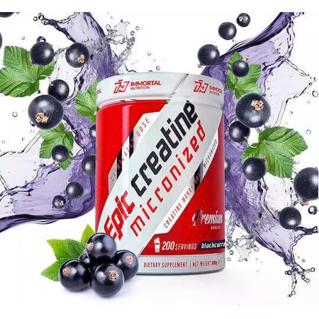 Immortal Nutrition Epic Creatine Epic Creatine 5000mg Чорна смородина 1000гр: ціни та характеристики