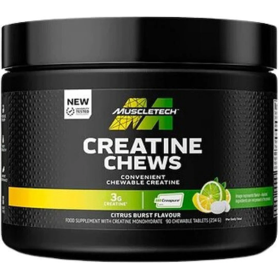 MuscleTech Creatine Chews 1000mg Citrus Burst 90 файлов: цены и характеристики