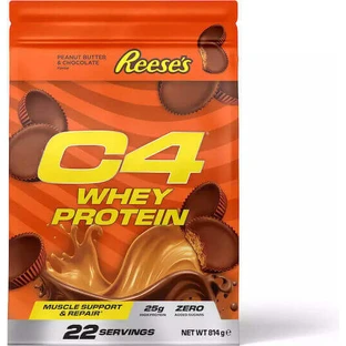 Cellucor C4 Whey Protein Сывороточный протеин Сывороточный протеин без глютена со вкусом арахисового масла и шоколада Reese's 759гр