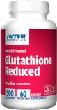 Jarrow Formulas Глутатион редуцированный 500 мг 60 травяных капсул без запаха