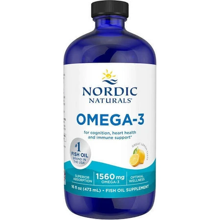 Nordic Naturals Омега-3 Рыбий жир 1560 мг 473 мл Лимон: цены и характеристики
