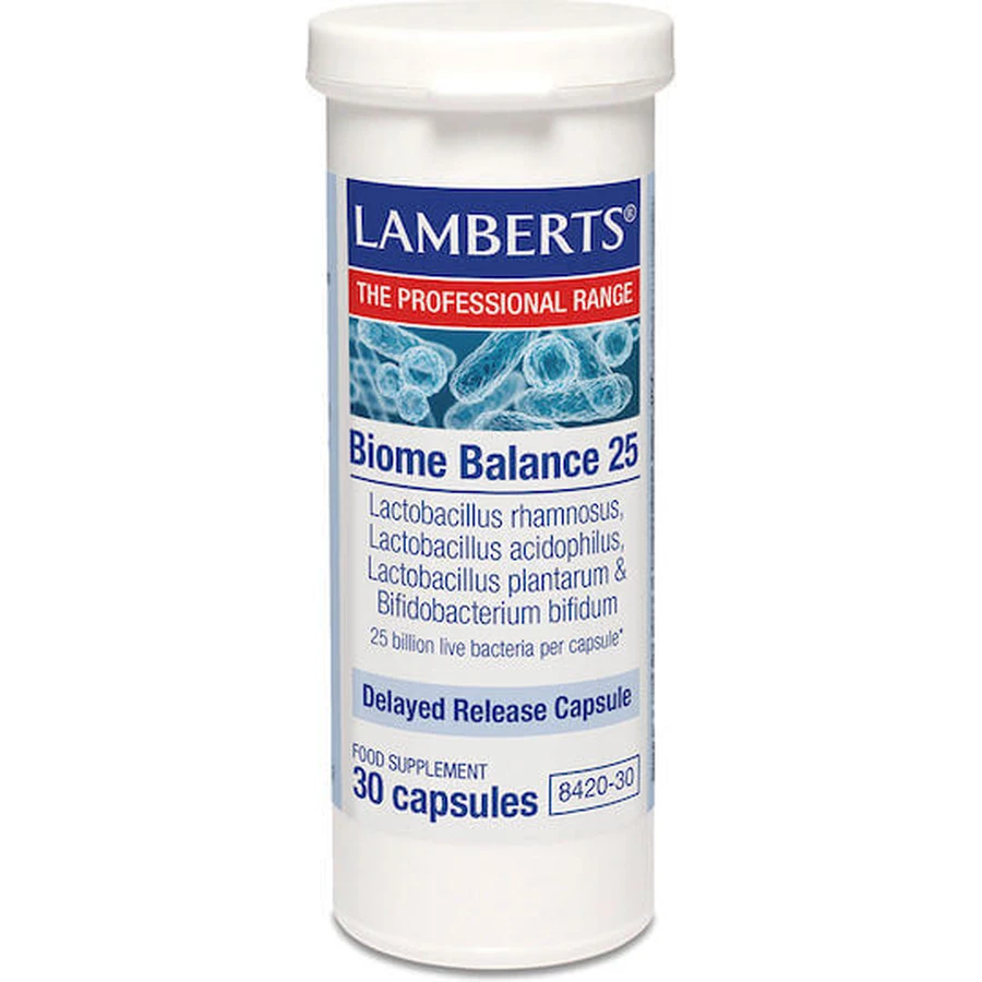 Lamberts Biome Balance 25 Пробіотики 30 капс.: ціни та характеристики