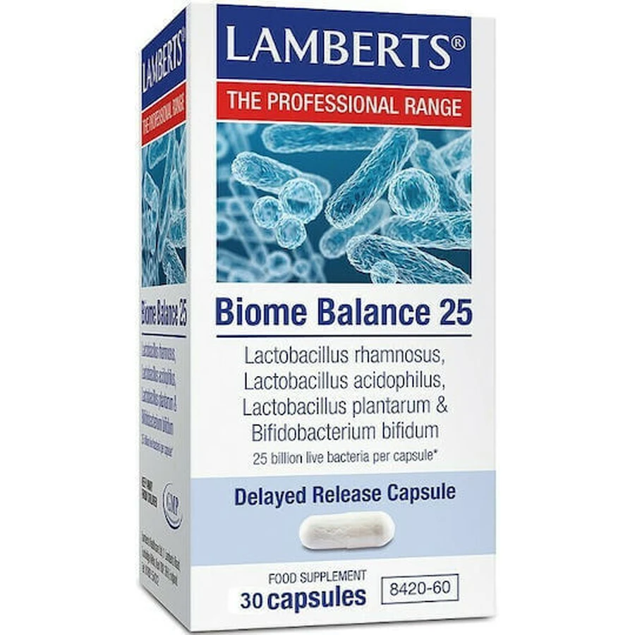 Lamberts Biome Balance 25 Пробіотики 30 капс.: ціни та характеристики