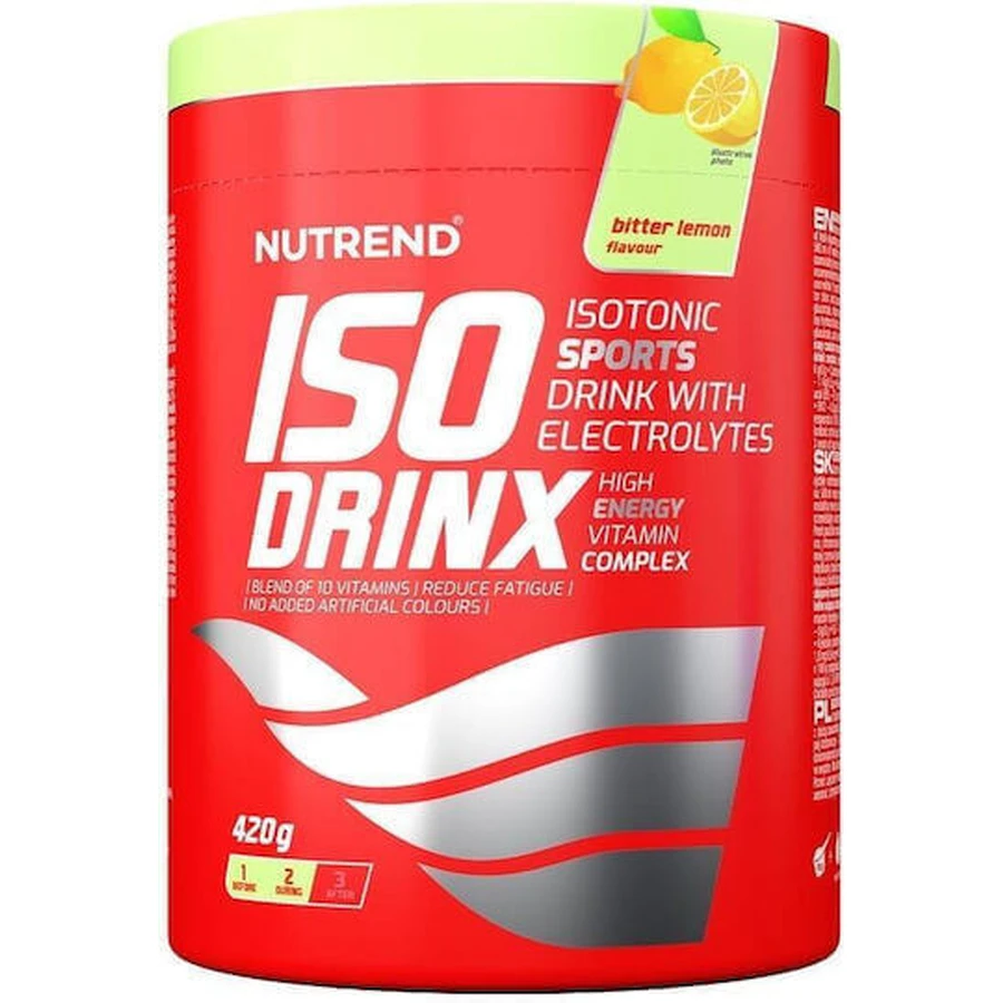 Nutrend Endurance Isodrinx Bitter Lemon 420гр: ціни та характеристики