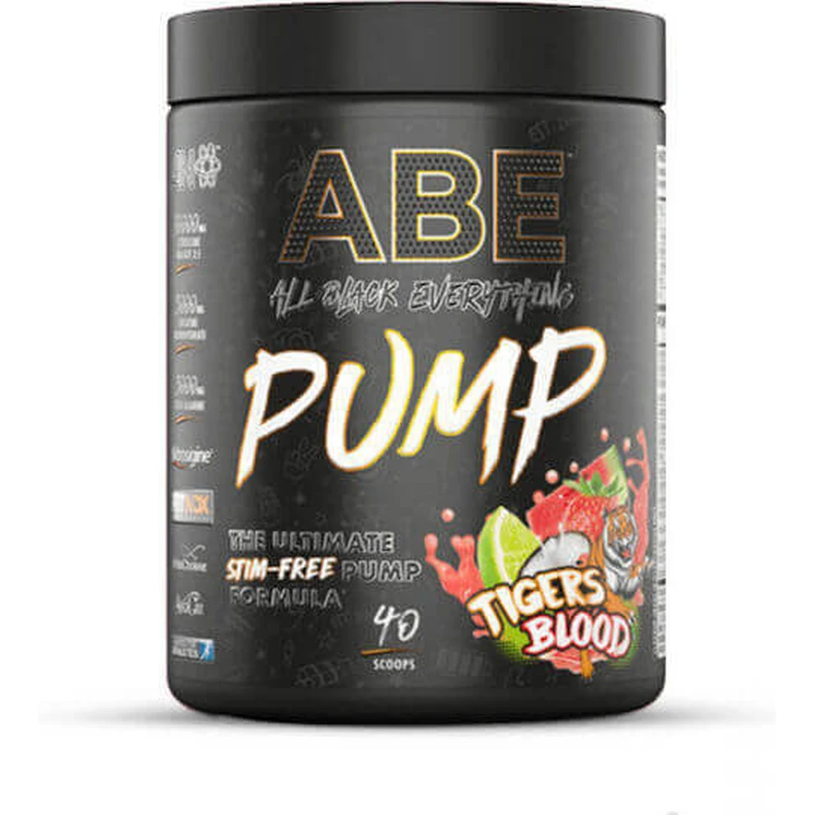 Прикладне харчування Abe Pump Abe Pump Предтреніровочная добавка 500гр Тигрова кров: ціни та характеристики