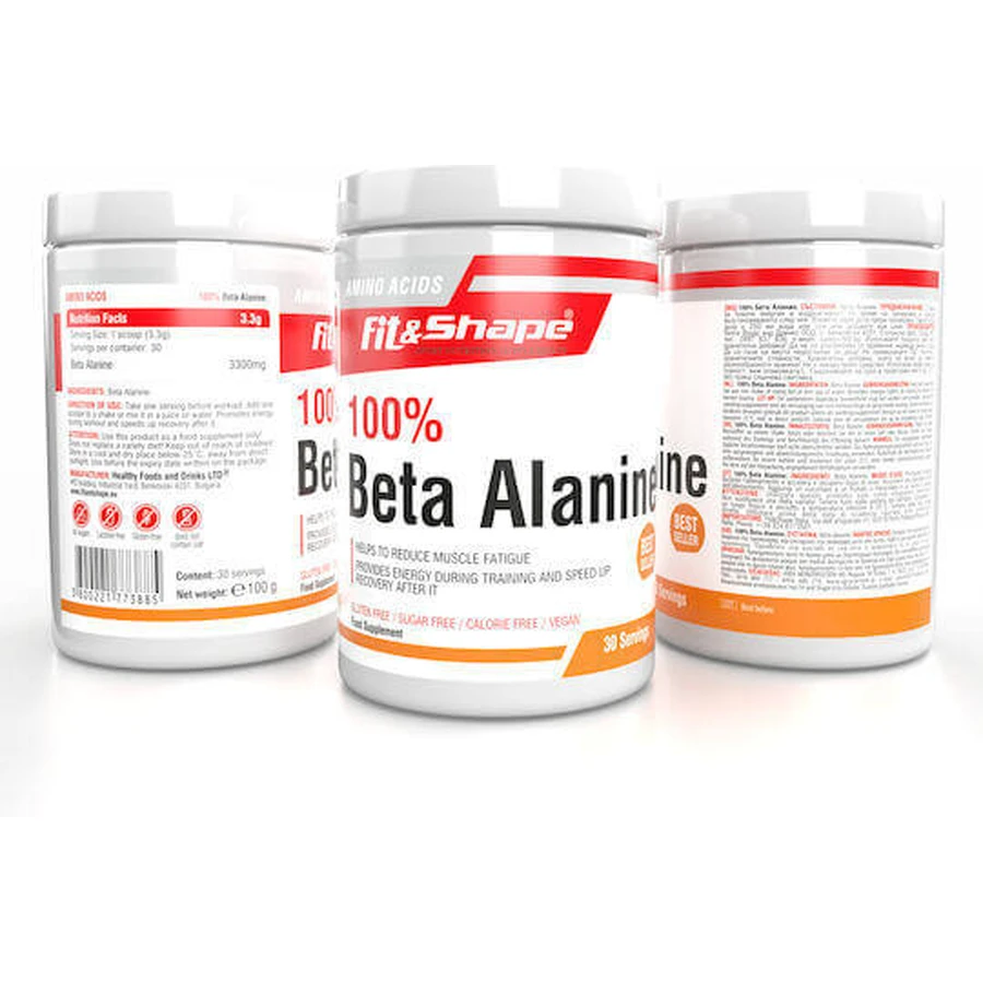 Fit & Shape Бета Аланин 100гр: цены и характеристики