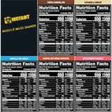 Гейнер для набора мышечной массы Mutant Mass со вкусом печенья и сливок 2,27 кг
