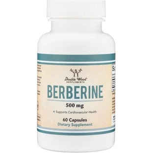 Double Wood Berberine HCL 500 мг Пищевая добавка Special Special 60 капс