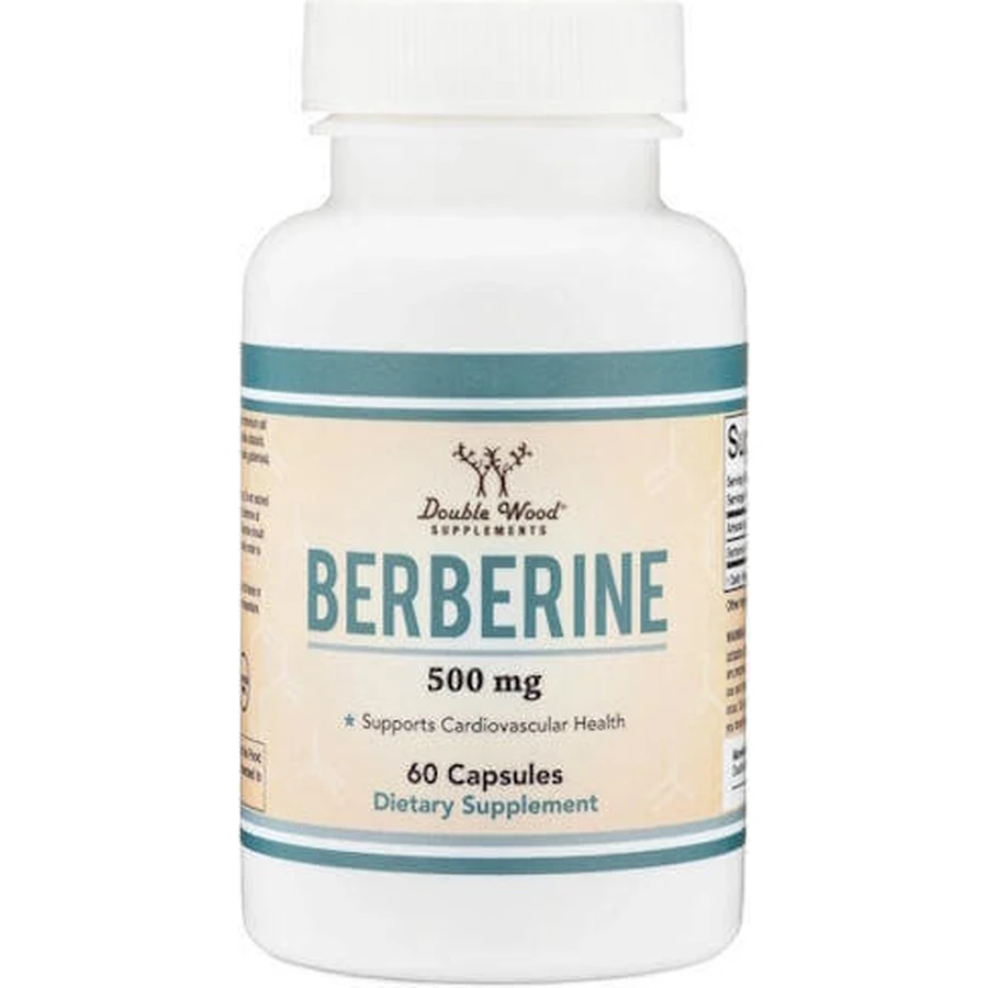 Double Wood Berberine HCL 500 мг Пищевая добавка Special Special 60 капс: цены и характеристики