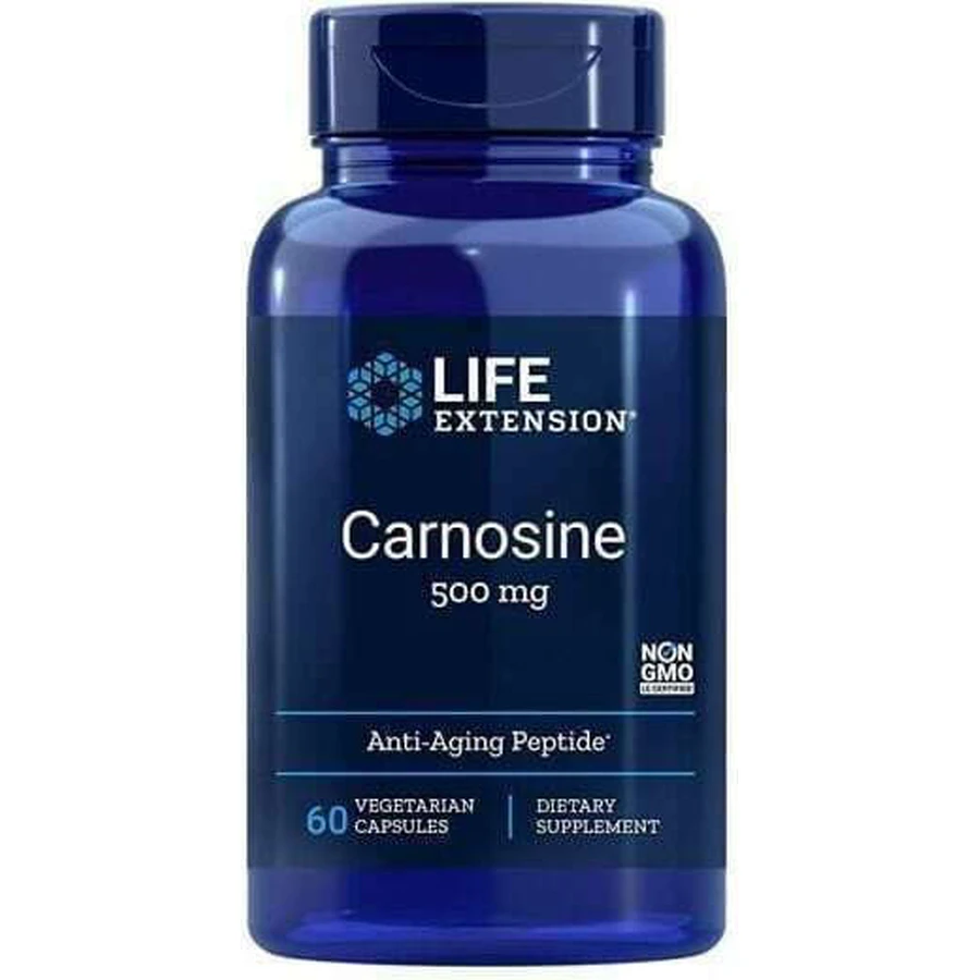 Life Extension Carnosine 60 травяных капсул: цены и характеристики