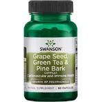 Swanson Комплекс виноградных косточек, зеленого чая и сосновой коры 60 капс: цены и характеристики
