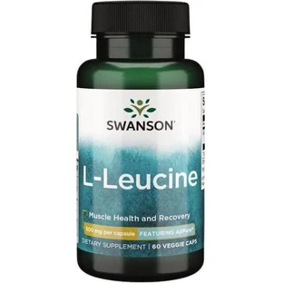 Swanson L-Leucine 500 мг 60 капсул