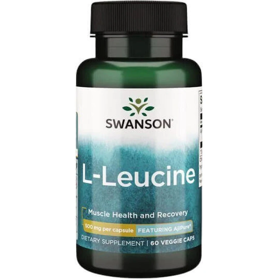 Swanson L-Leucine 500 мг 60 капсул: цены и характеристики