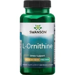 Амінокислота L-орнітин Swanson L-Ornithine 500 мг 60 трав'яних капсул без смаку: ціни та характеристики