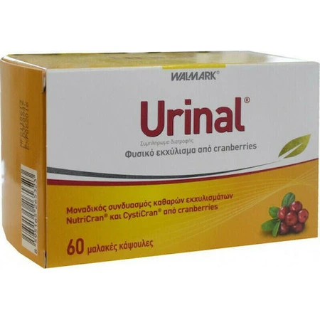Спеціальна дієтична добавка Walmark Urinary Urinary Special Dietary Supplement 60 м'яких гелів: ціни та характеристики