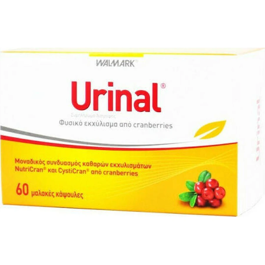 Спеціальна дієтична добавка Walmark Urinary Urinary Special Dietary Supplement 60 м'яких гелів: ціни та характеристики