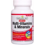 Natures Aid Complete Multi-Vitamins & Minerals Мультивитамины для энергии, иммунной системы и укрепления волос 90 таблеток: цены и характеристики