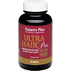 Спеціальна дієтична добавка Nature's Plus Ultra Hair Plus 60 таб.: ціни та характеристики