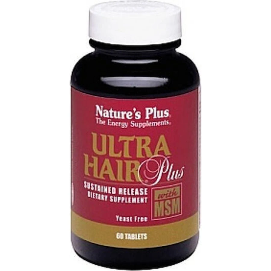 Спеціальна дієтична добавка Nature's Plus Ultra Hair Plus 60 таб.: ціни та характеристики