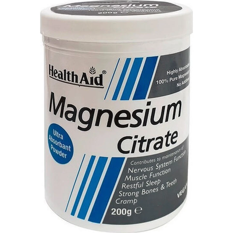 Health Aid Цитрат магния 200гр: цены и характеристики