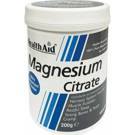 Health Aid Цитрат магния 200гр: цены и характеристики