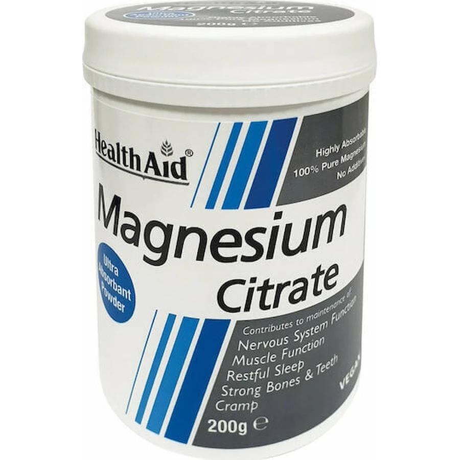 Health Aid Цитрат магния 200гр: цены и характеристики