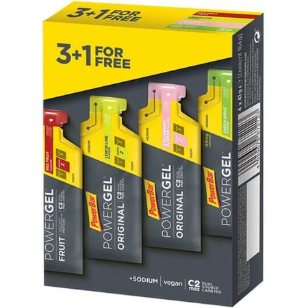 PowerBar PowerGel Original PowerGel MultiTaste 4x10.25гр: цены и характеристики
