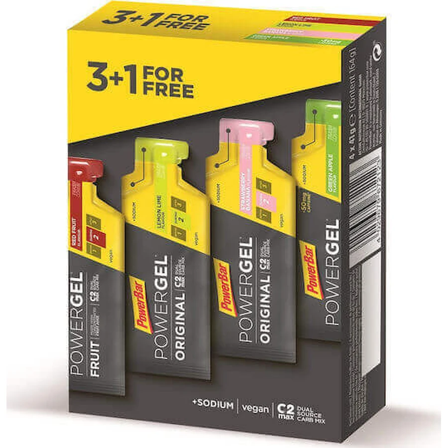 PowerBar PowerGel Original PowerGel MultiTaste 4x10.25гр: цены и характеристики