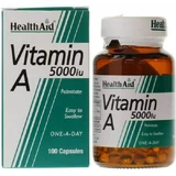 Health Aid Витамин A Витамин для волос, кожи и антиоксидантного действия 5000iu 100 x 1 капсула