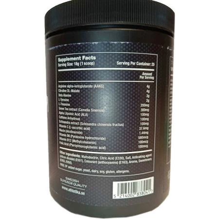 Maurten Athletika Sport Nutrition Pwo Pre Workout Спеціальна дієтична добавка 450гр Фруктовий сік: ціни та характеристики