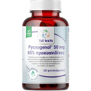 Full Health Pycnogenol 50mg Пищевая добавка Special 60 растительных капсул